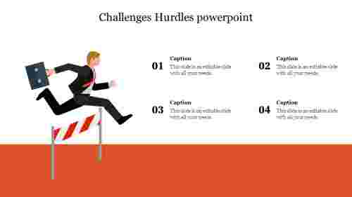 Challenges Hurdles powerpoint